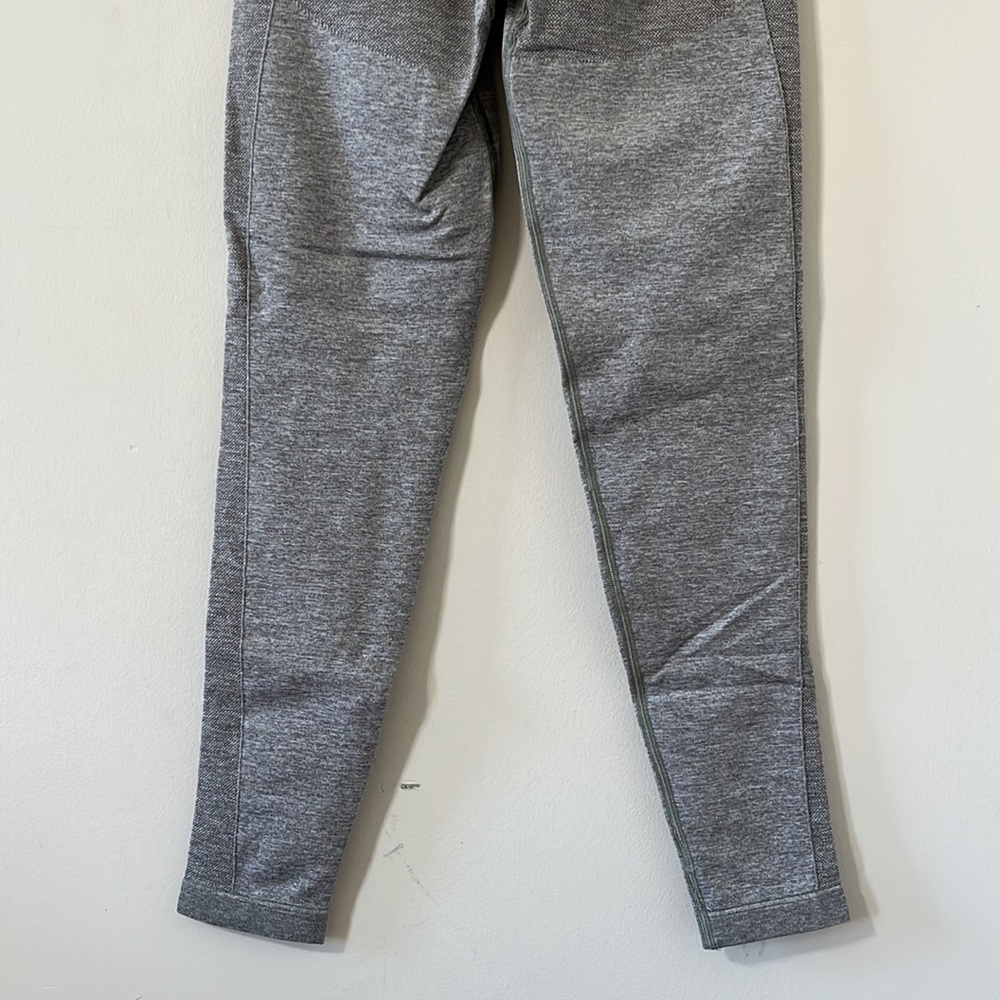 Gymshark Flex High Waisted Grey Pink Leggings Size Medium - Picture 7 of 9